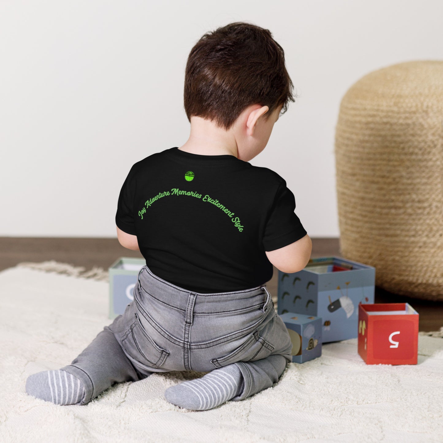 James Toddler Lime Tee