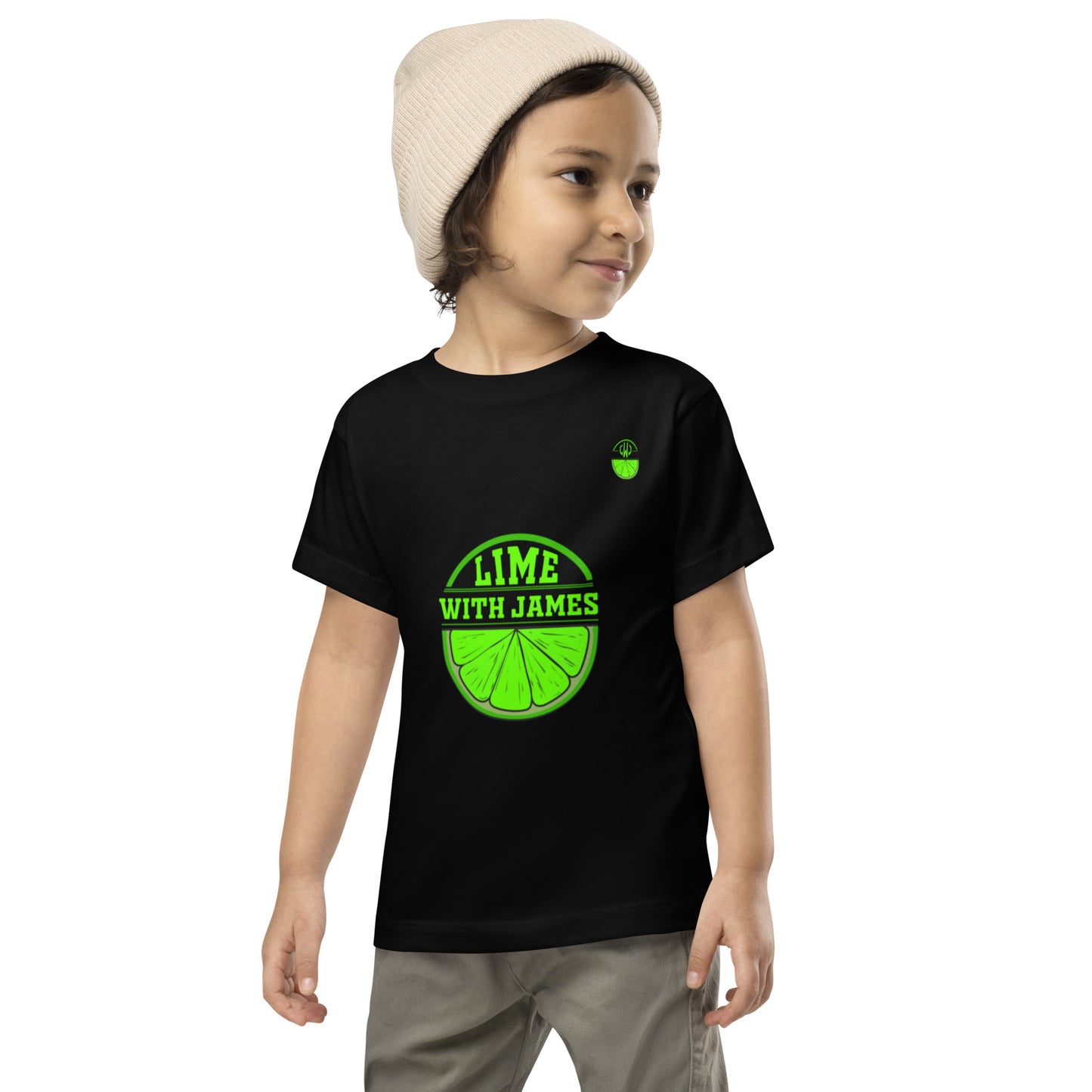 James Toddler Lime Tee