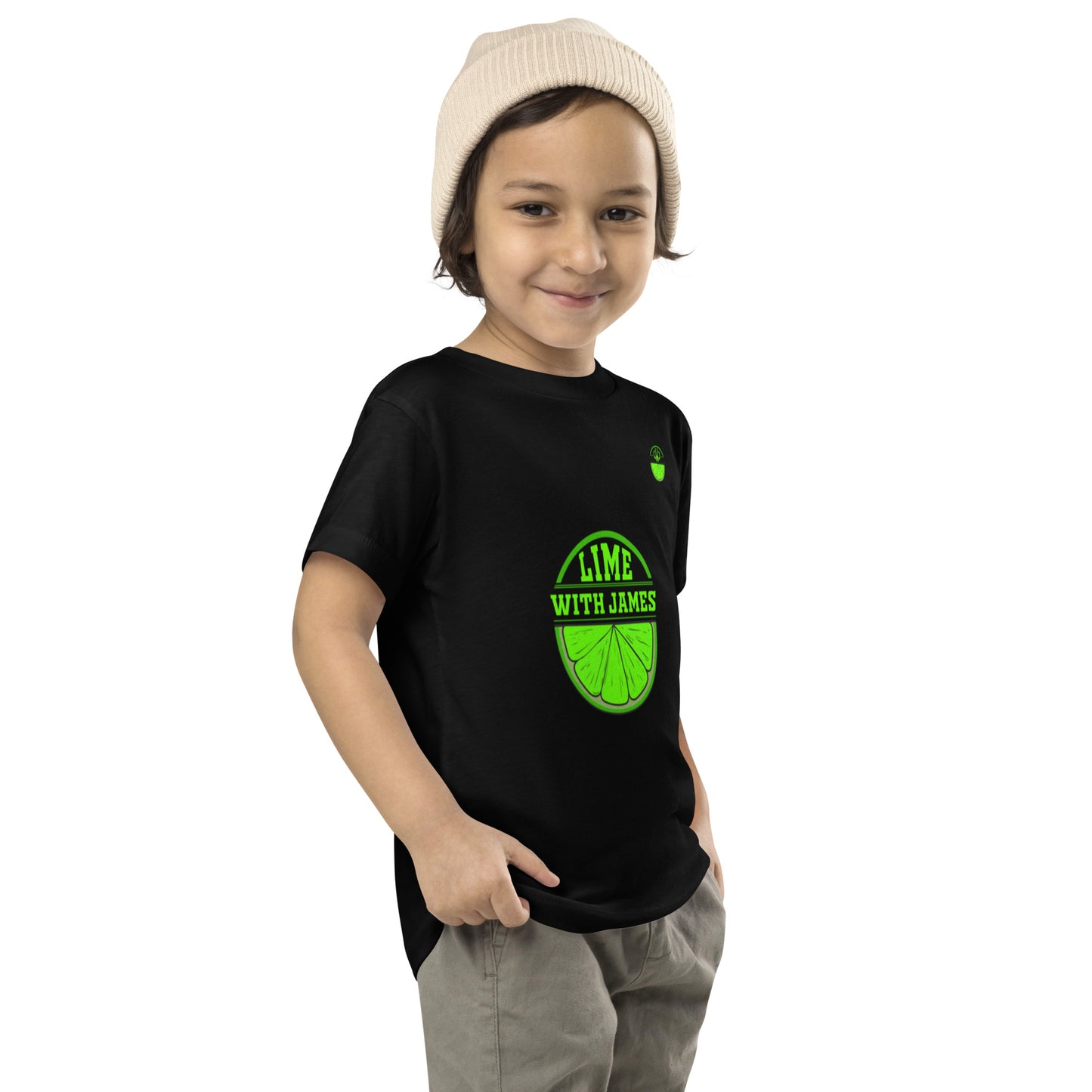 James Toddler Lime Tee