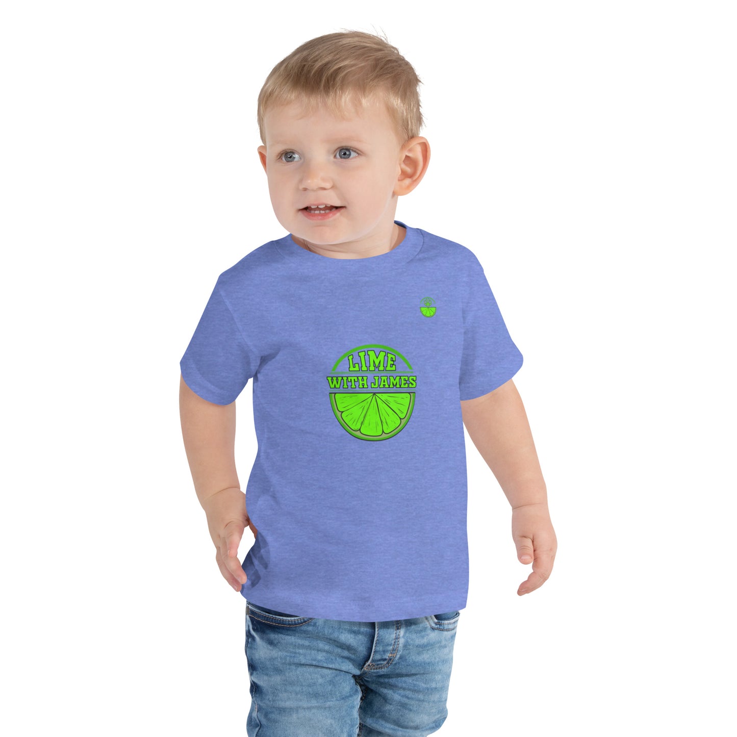 James Toddler Lime Tee